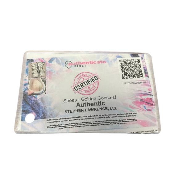 Golden Goose Superstar Silver Glitter Animal Print Star Sneakers Size 39 / US 9 - Picture 12 of 12